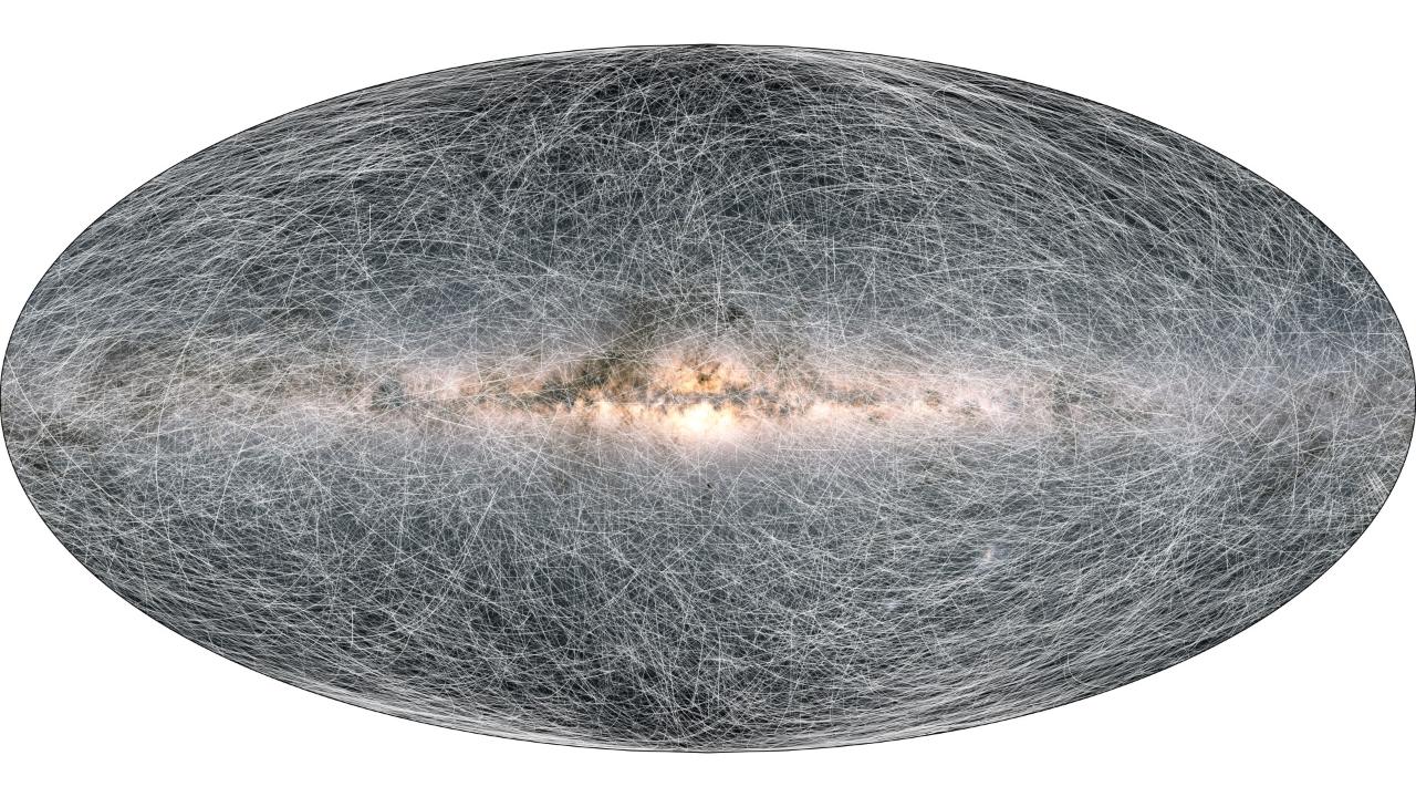 Goddess Gift: The Gaia Space Telescope has created the best 3D map of the Milky Way ever